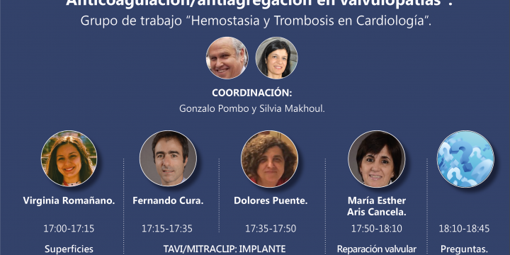 2° Reunión Científica: ¨Hemostasia en Cardiopatía Estructural¨. Parte II