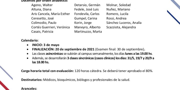 4to. Curso a distancia 2021