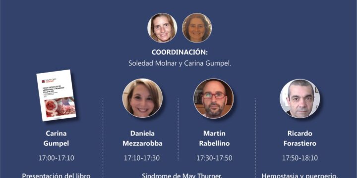 1º Reunión Científica 2021: ¨Temas especiales de Trombosis en la Mujer¨