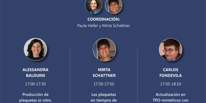 3º Reunión Científica 2021: ¨Trombopoyéticos, Plaquetas y COVID-19…Quo Vadis?¨