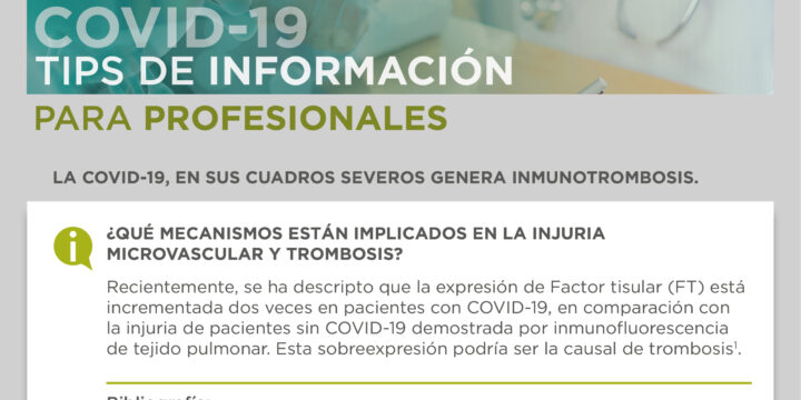 COVID-19 Tips de Información para Profesionales