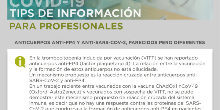 COVID-19 Tips de Información para Profesionales