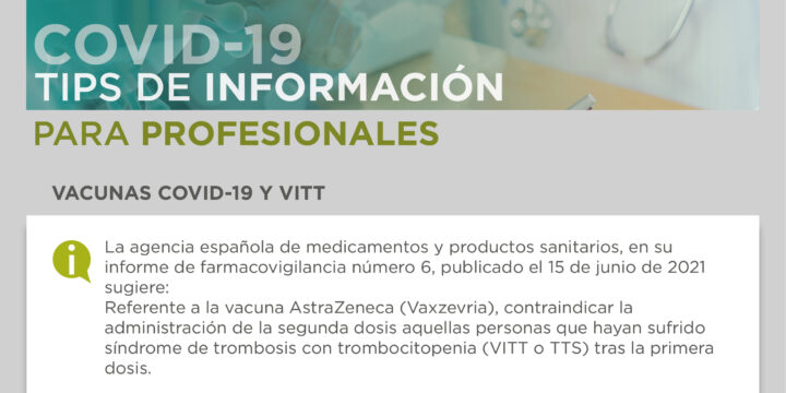 COVID-19 Tips de Información para Profesionales